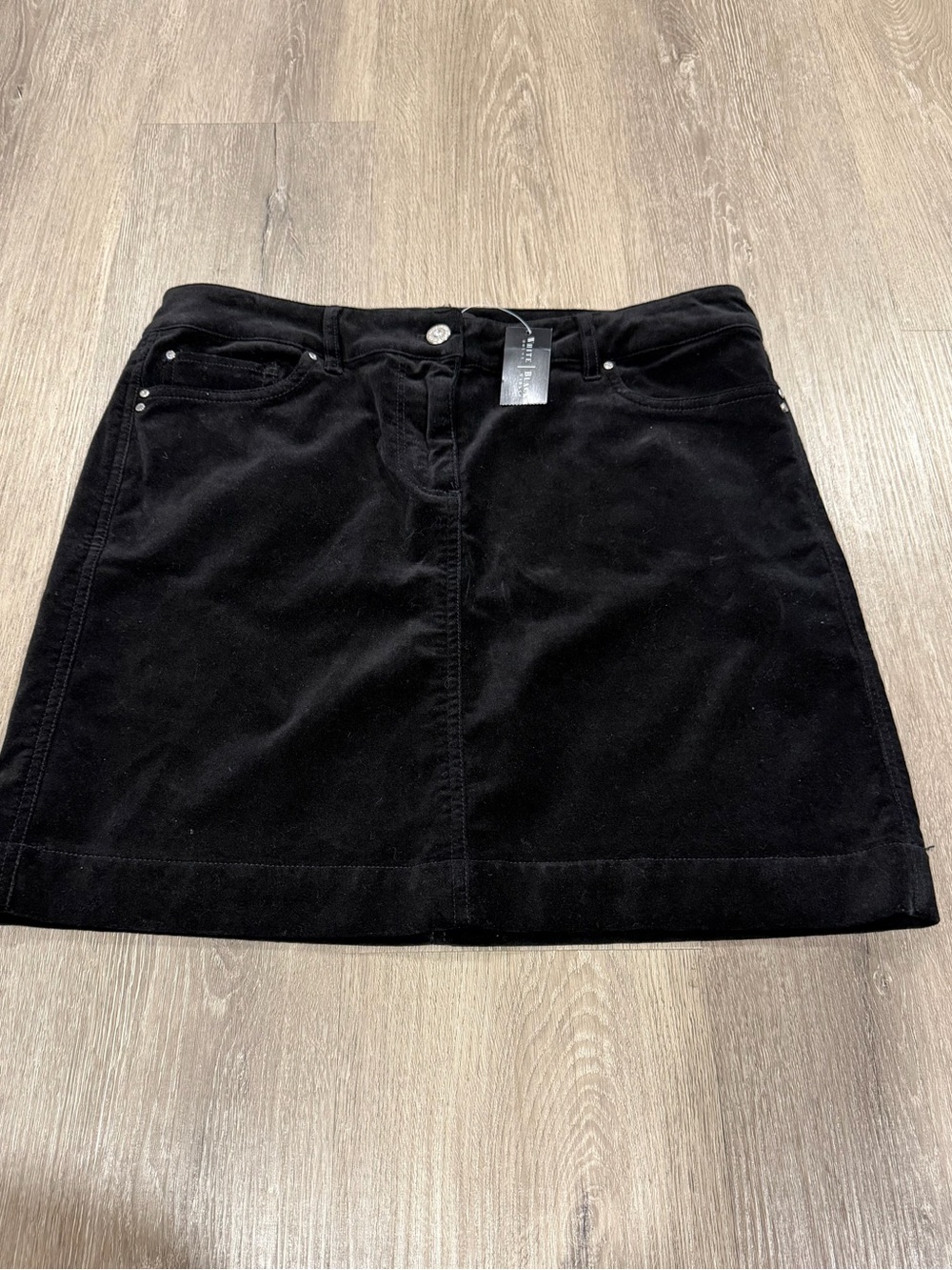 White House Black Market Black Mini Skirt